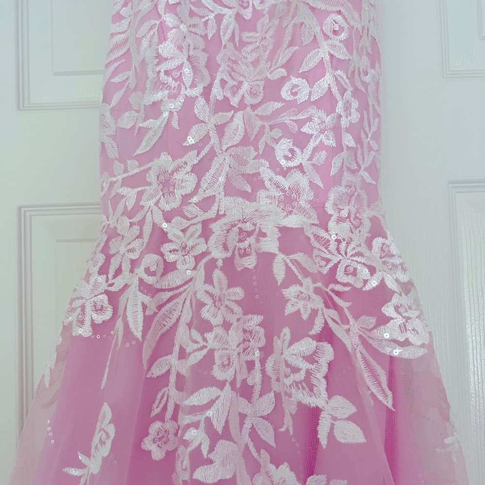 Pink JJ’s House pageant dress worn once